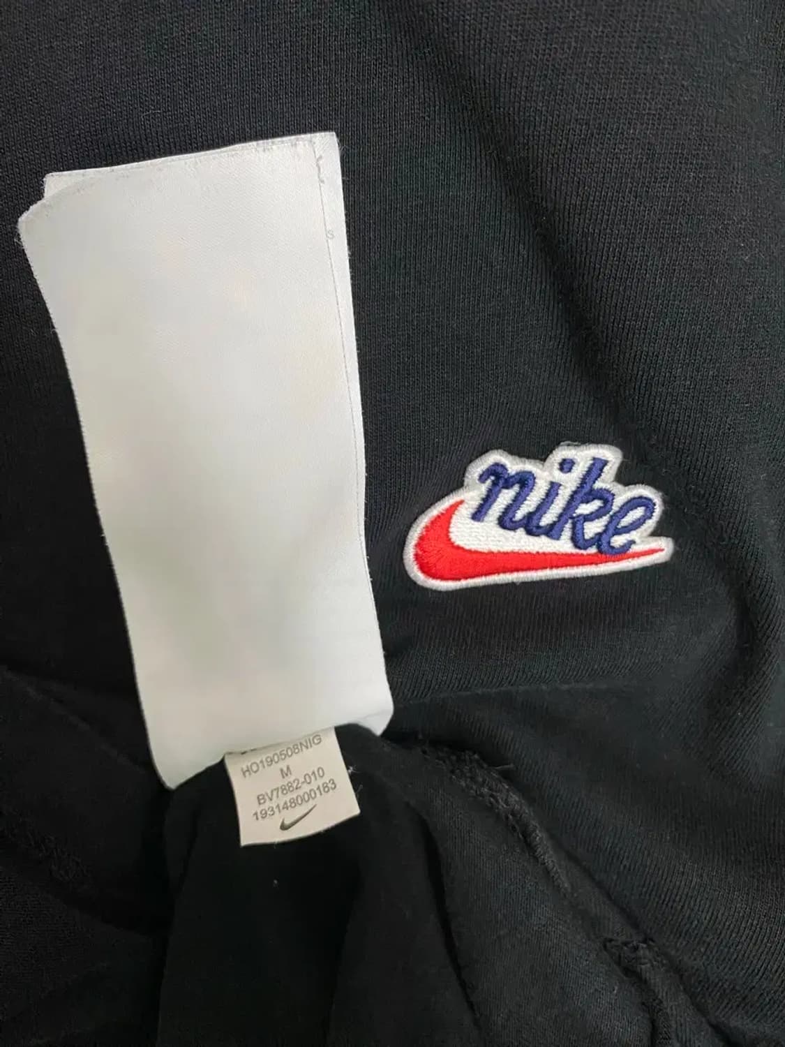 나이키 헤리티지 블랙 반팔티 M 상품이미지5