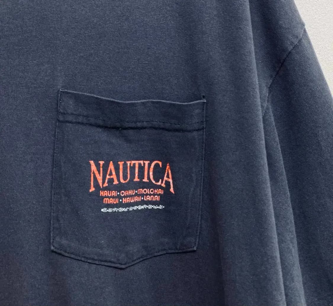 노티카 Hawaii Graphic 빈티지 티셔츠 free 상품이미지5