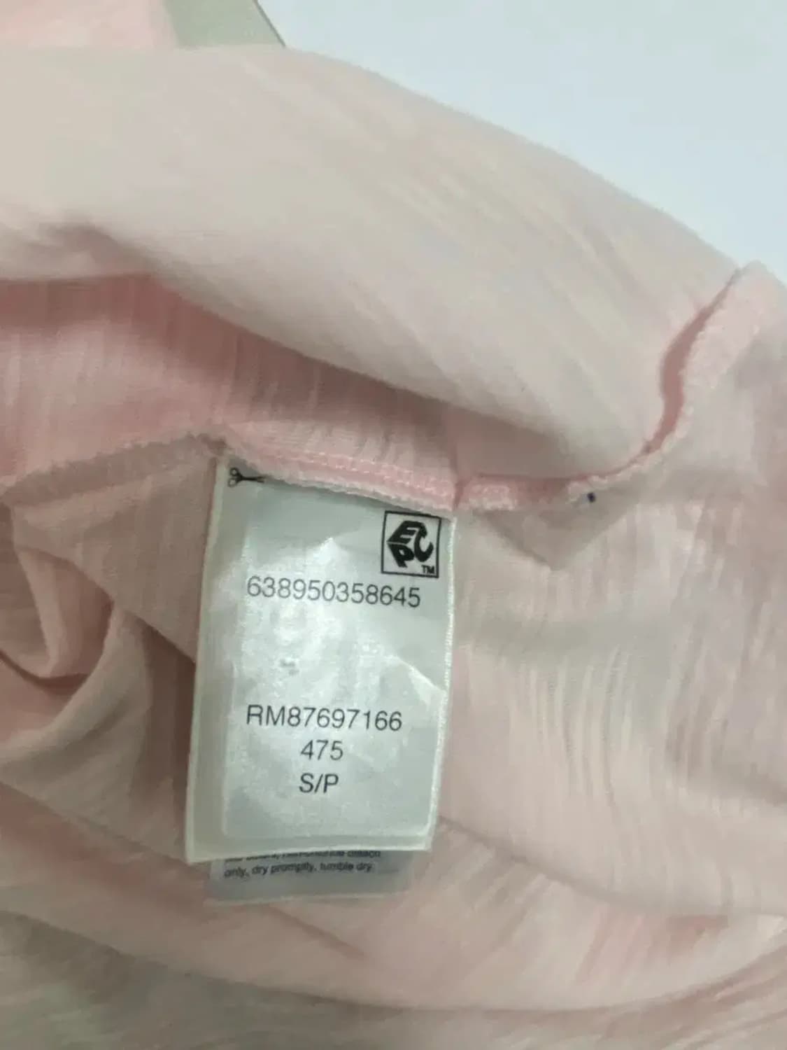 타미힐피거 투배색 라운드 반팔티 S-M 상품이미지5