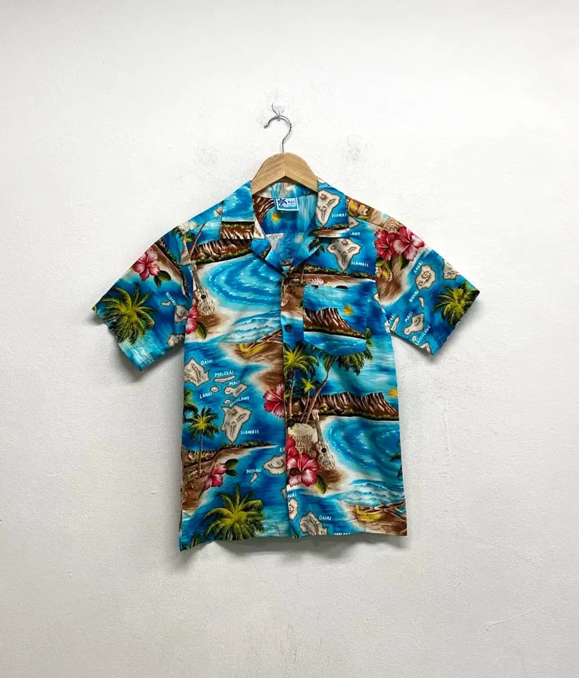 RJC USA 하와이안 반팔셔츠 S 상품이미지1