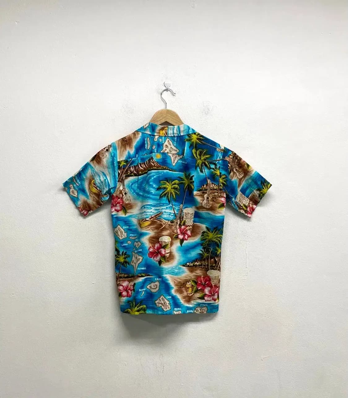 RJC USA 하와이안 반팔셔츠 S 상품이미지3