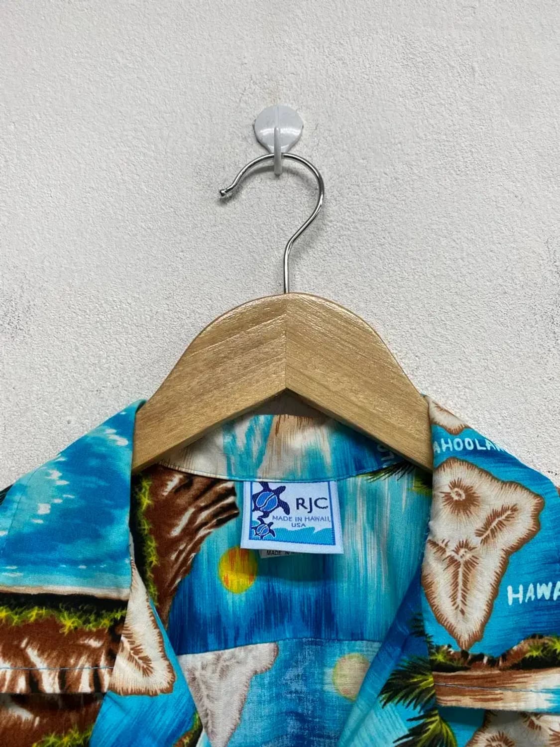 RJC USA 하와이안 반팔셔츠 S 상품이미지4