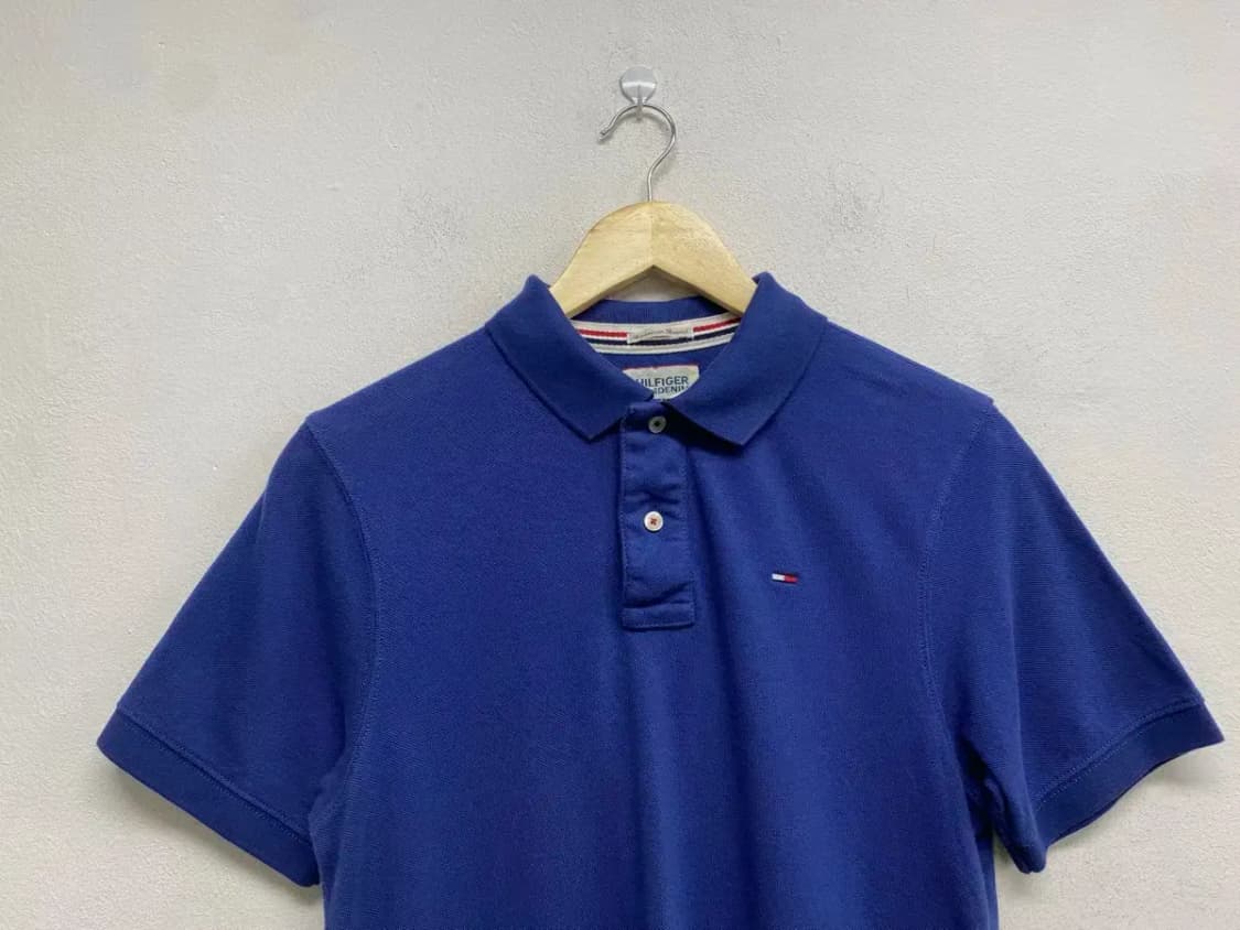 타미힐피거데님 블루 PK 반팔티 S 상품이미지2