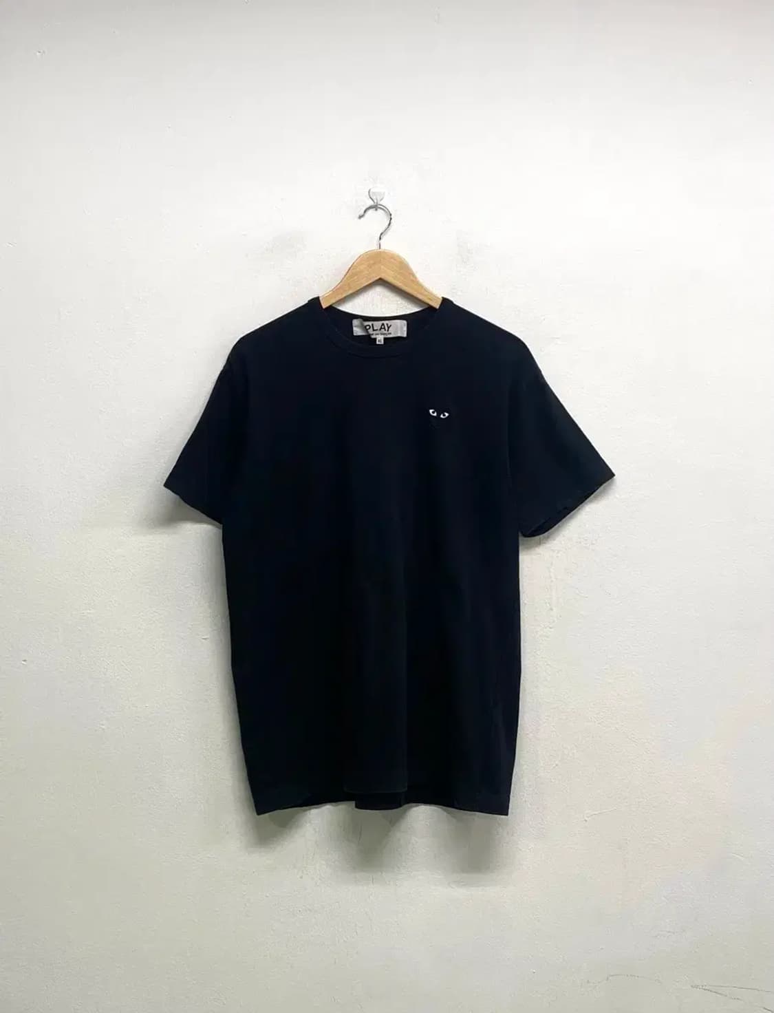 꼼데가르송 플레이 블랙 티셔츠 L 상품이미지1