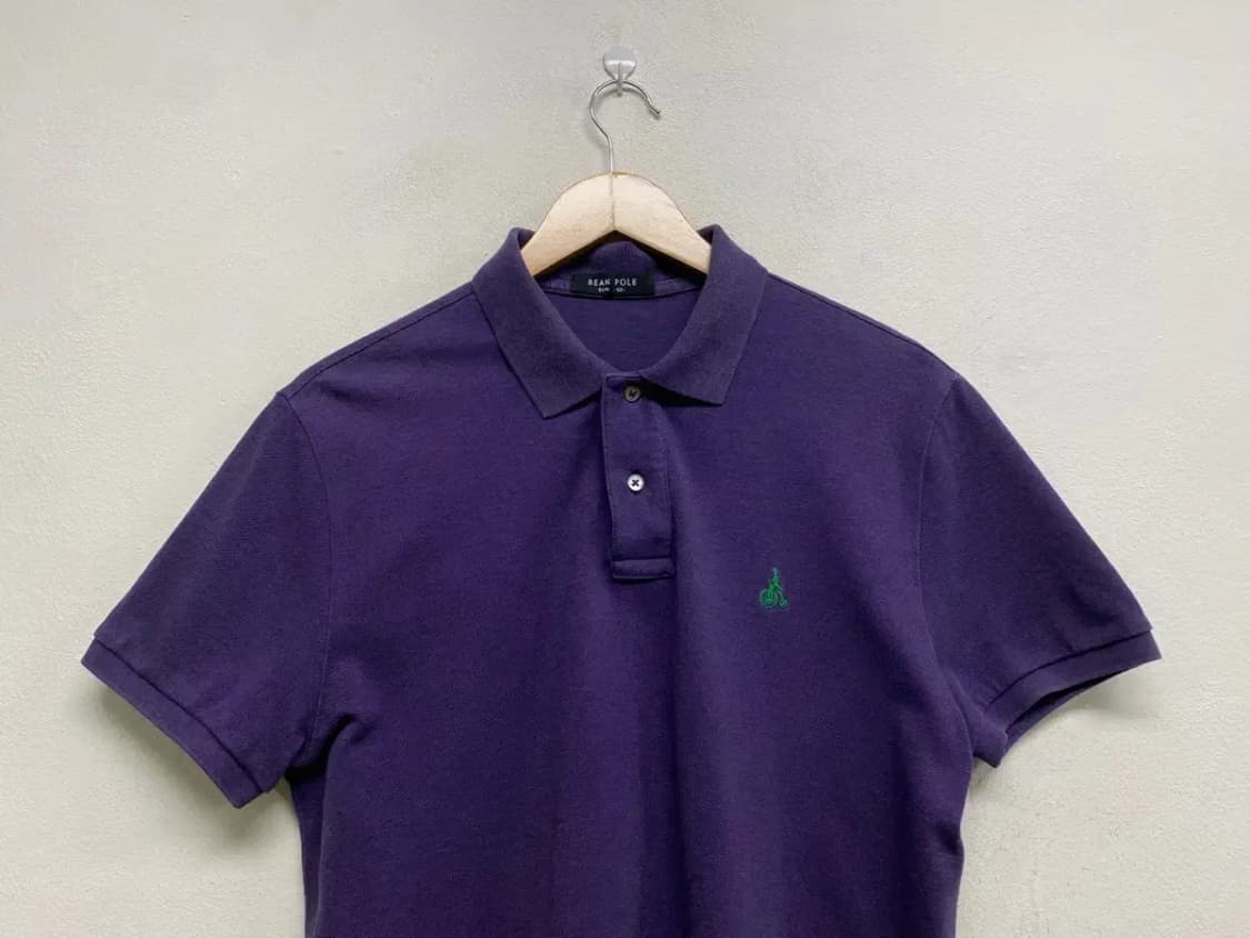 빈폴 퍼플 베이직 피케 티셔츠 L 상품이미지2