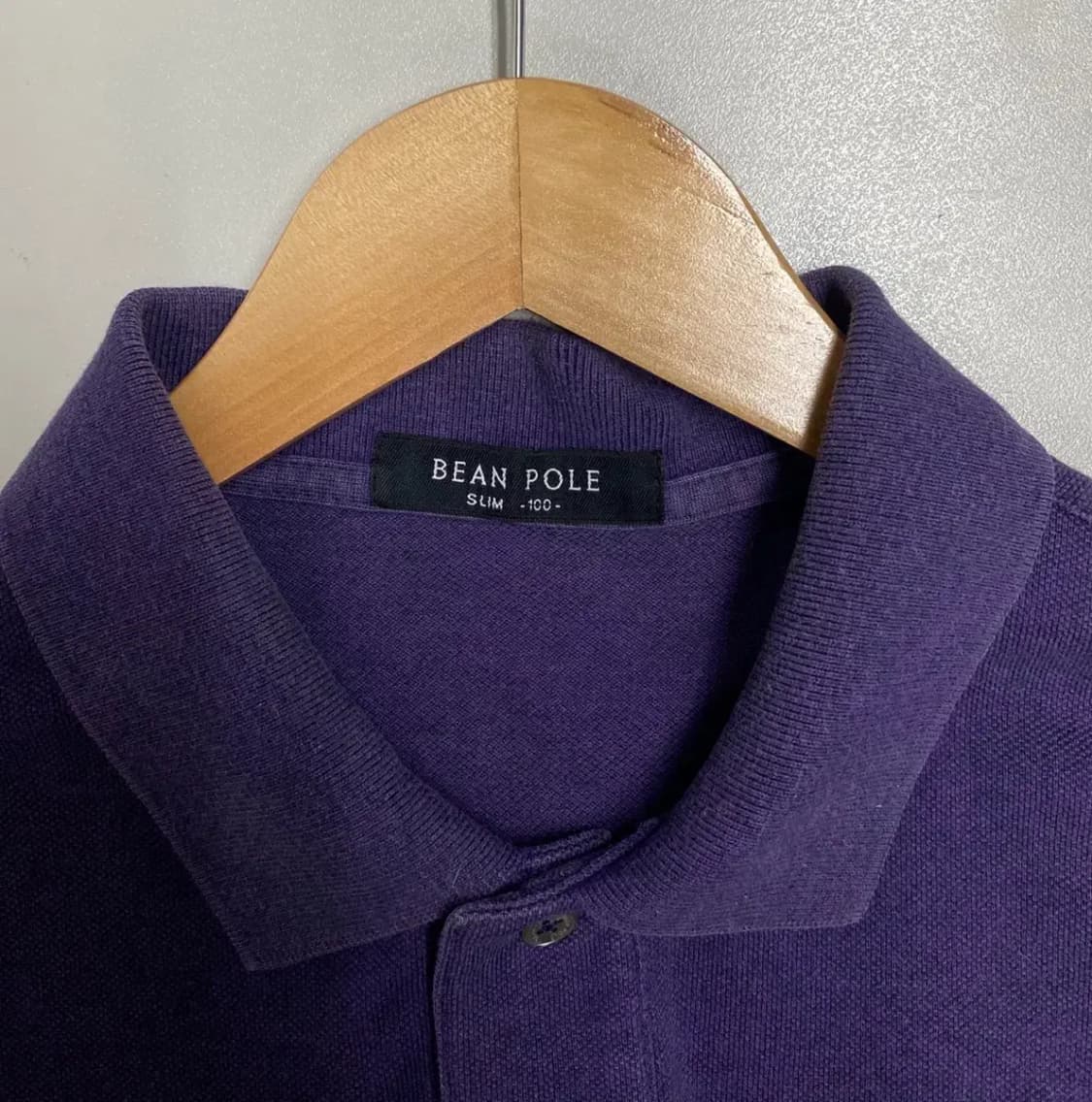 빈폴 퍼플 베이직 피케 티셔츠 L 상품이미지5