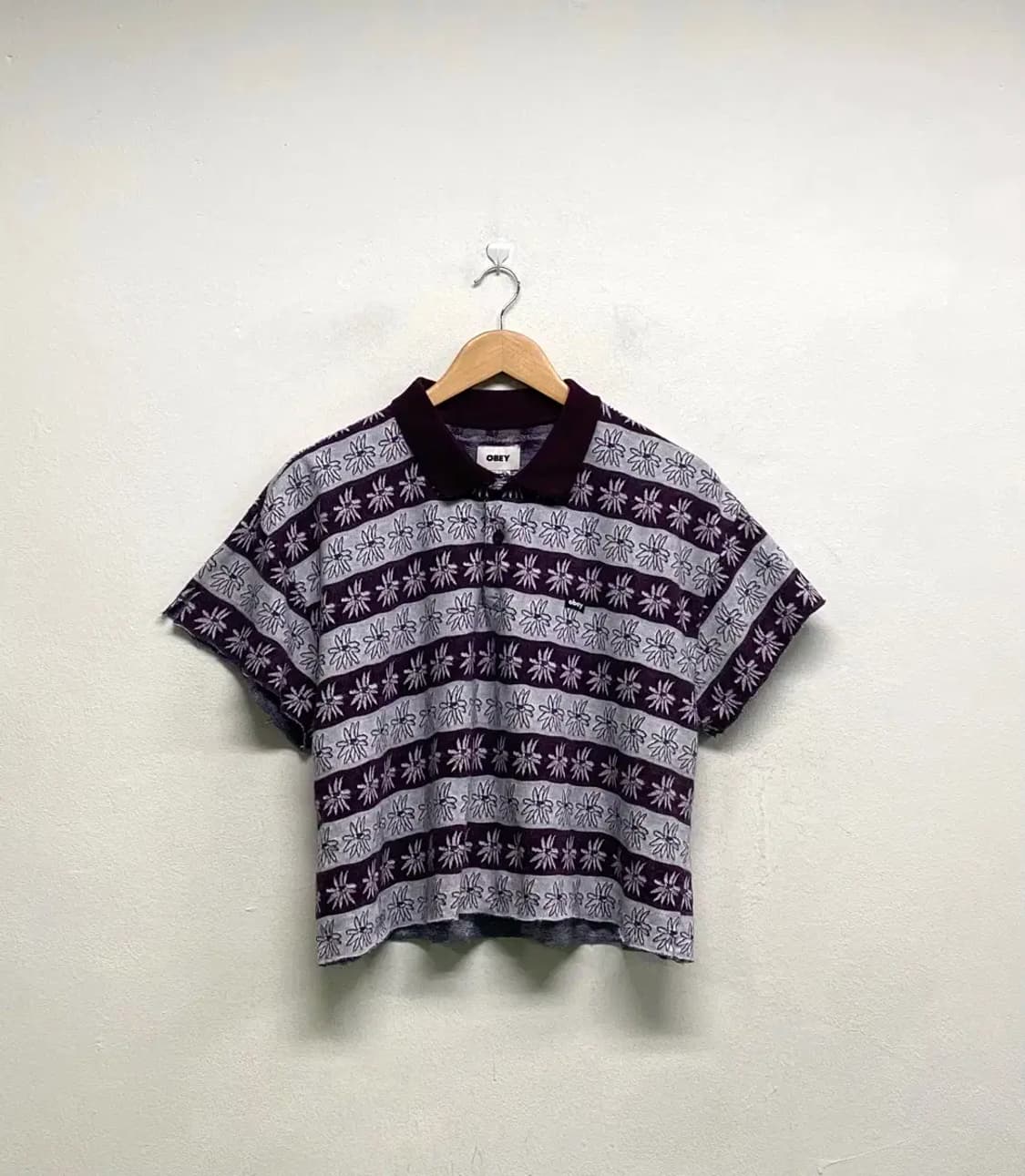 오베이 OBEY 빈티지 Flower Shirt- free 상품이미지1