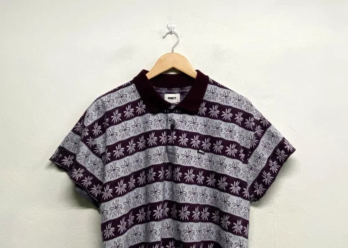 오베이 OBEY 빈티지 Flower Shirt- free 상품이미지2