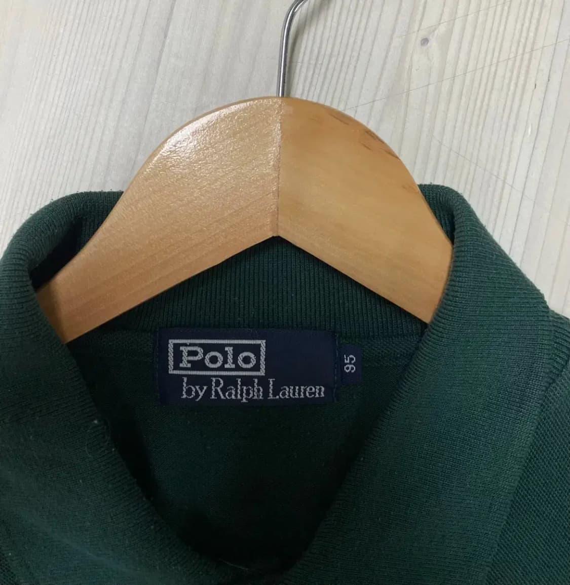 폴로랄프로렌 그린 반팔 피케셔츠 S-M 상품이미지4
