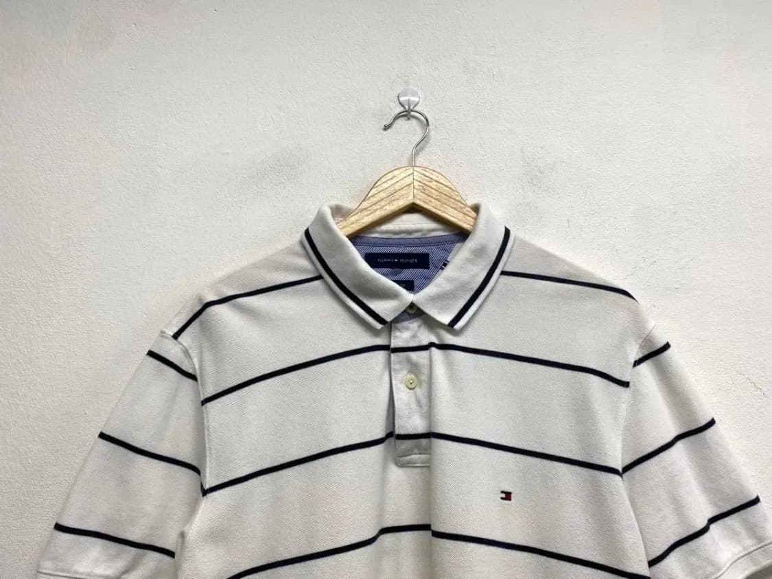 타미 스트라이프 PK 반팔티 M 상품이미지2