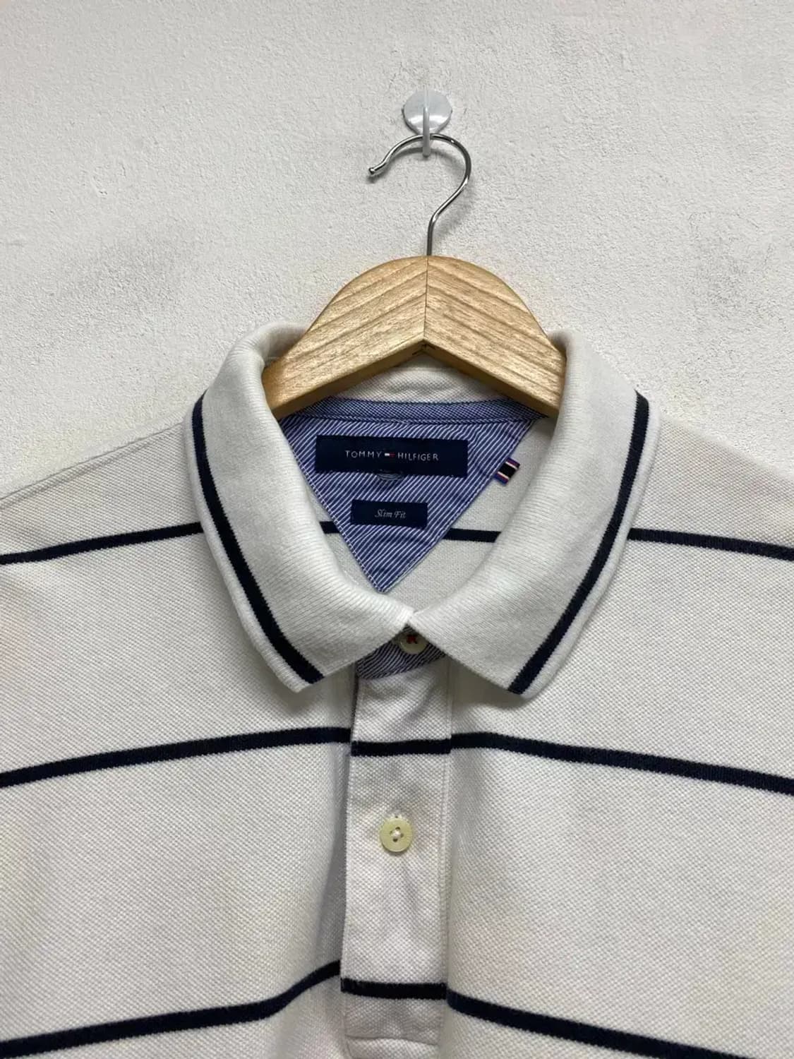 타미 스트라이프 PK 반팔티 M 상품이미지4