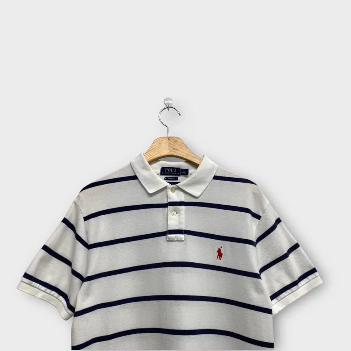 폴로 스트라이프 PK 반팔티 L 상품이미지2