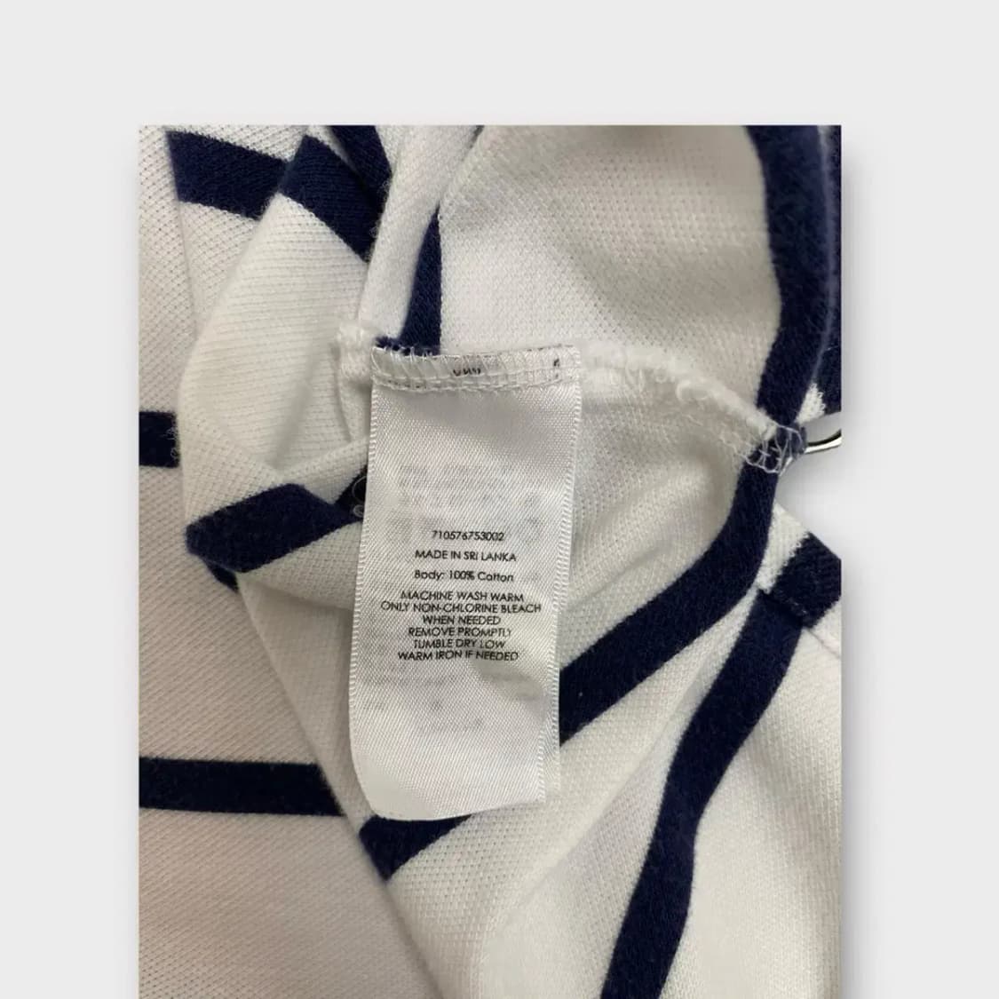 폴로 스트라이프 PK 반팔티 L 상품이미지4