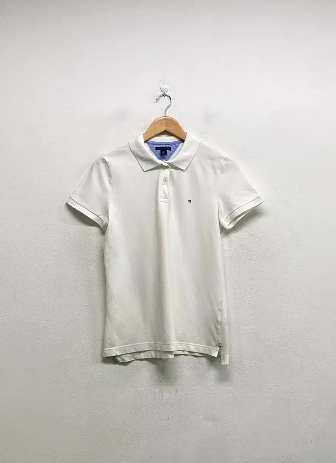 타미힐피거 화이트 폴로셔츠 M 상품이미지1