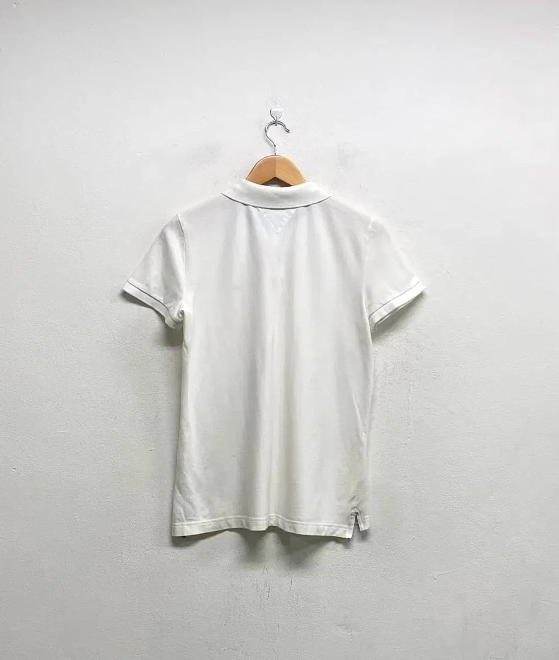 타미힐피거 화이트 폴로셔츠 M 상품이미지3