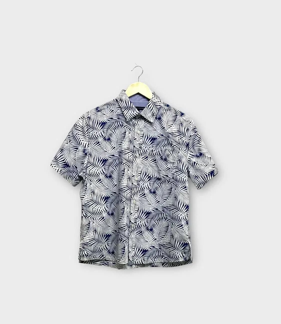 타미 야자수 하와이안 반팔셔츠 S 상품이미지1