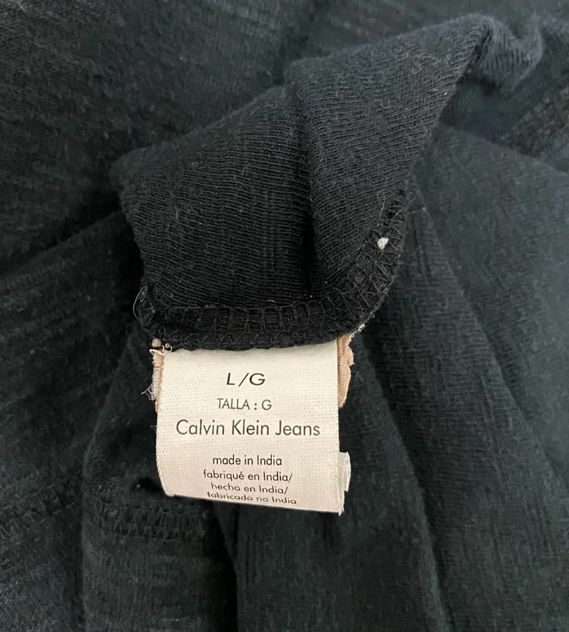 CK캘빈클라인 카라 티셔츠 L 상품이미지4