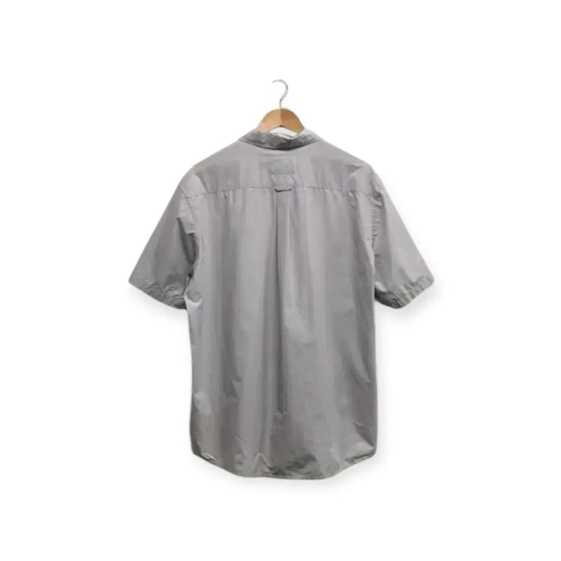 포터리 그레이 실버 워시드 셔츠 L 상품이미지3