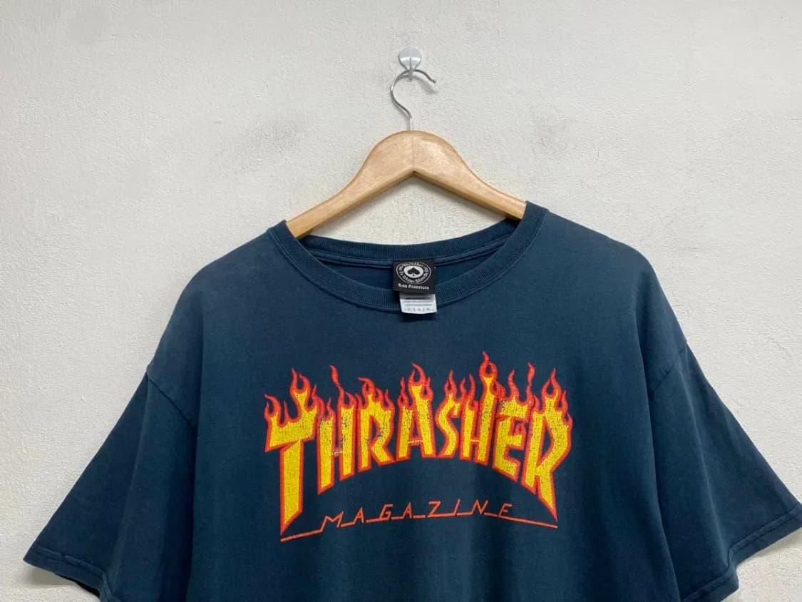 트레셔 시그니쳐 로고 반팔티 L 상품이미지2