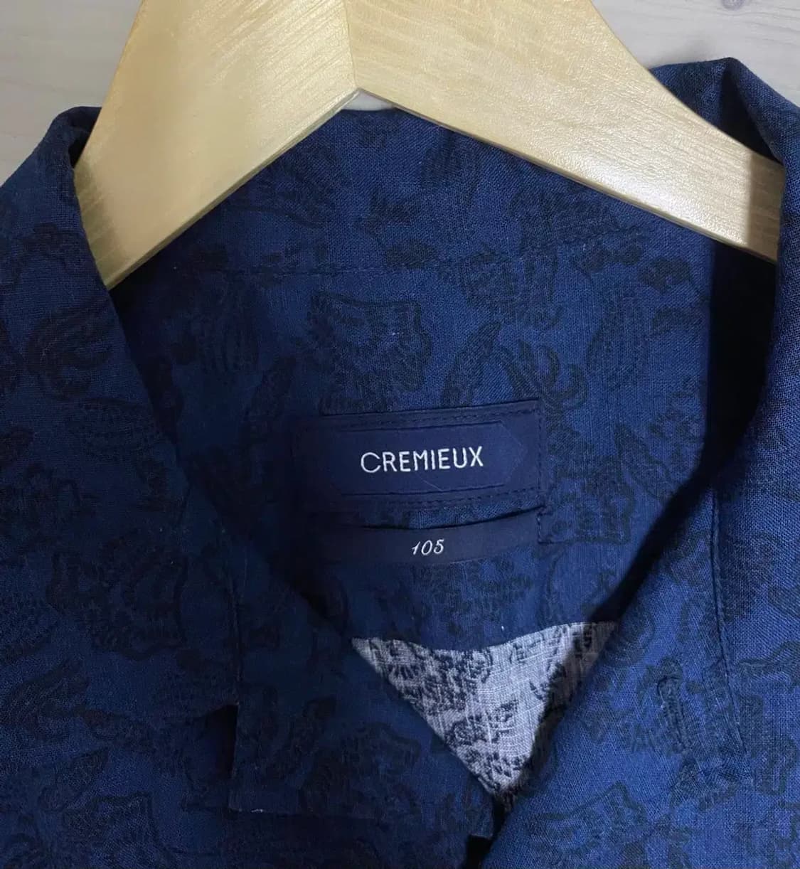 플라워패턴 오픈 아우터 셔츠 L-XL 상품이미지5