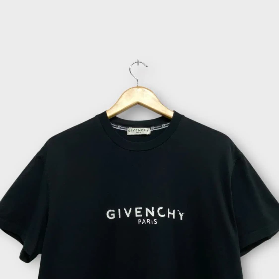 지방시 빈티지 로고 티셔츠 블랙 S-M 상품이미지2