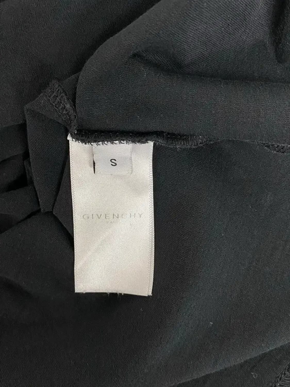 지방시 빈티지 로고 티셔츠 블랙 S-M 상품이미지4