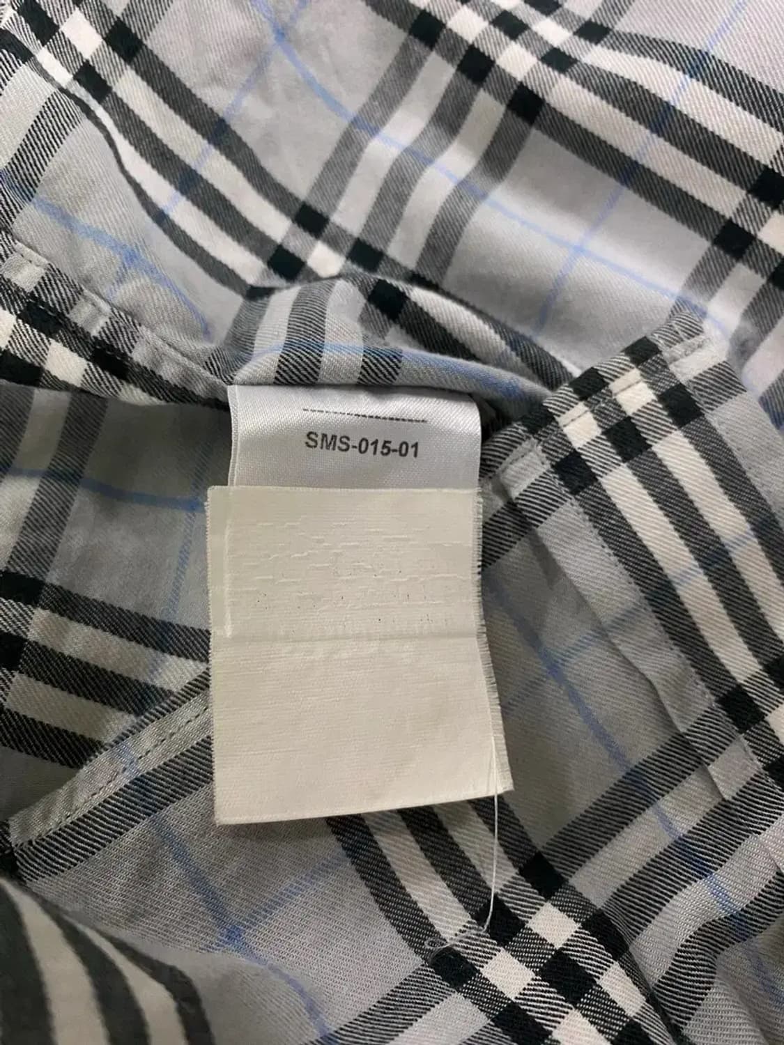 버버리 그레이 노바체크 셔츠남방 M-L 상품이미지6