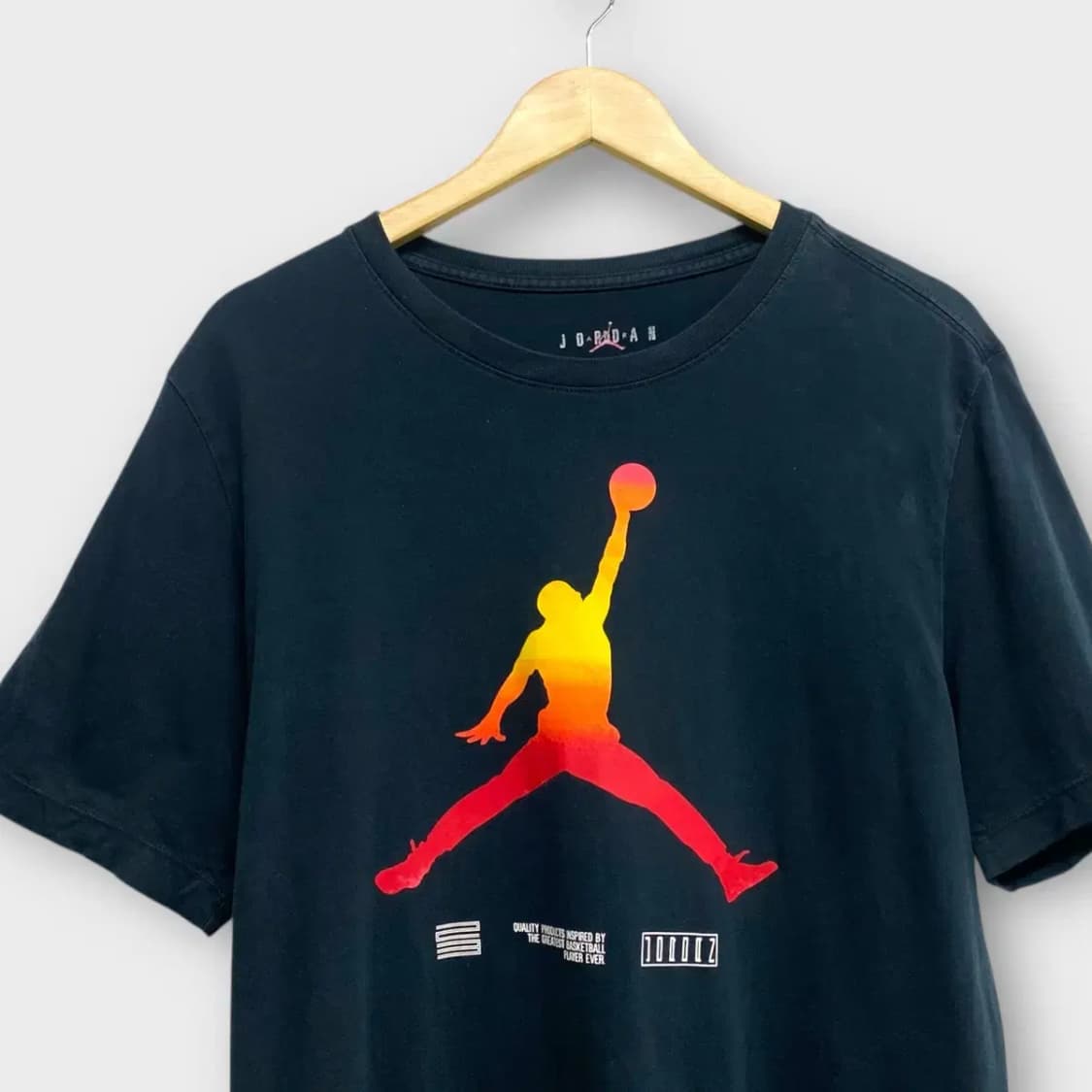 나이키 Jordan T Shirts Black L 상품이미지2