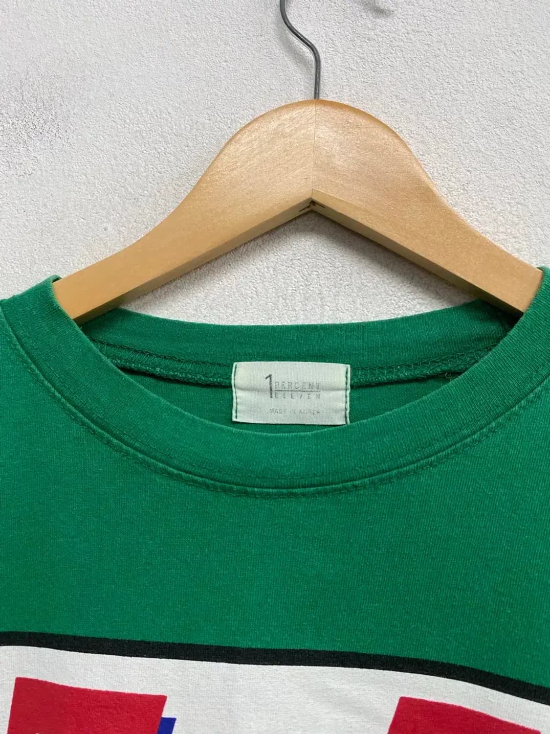 Lays 심볼 빈티지 그린티셔츠 free (공용) 상품이미지5