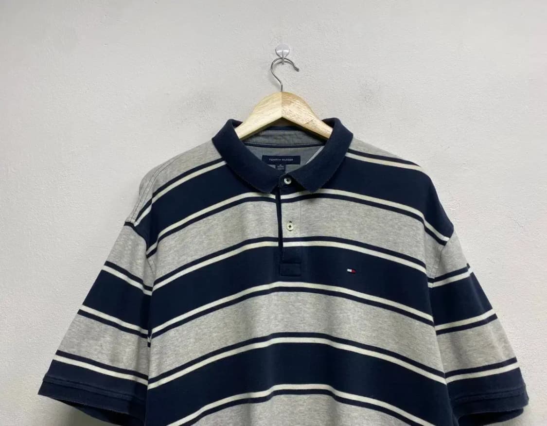 타미힐피거 스트라이프 반팔티 XL 상품이미지2