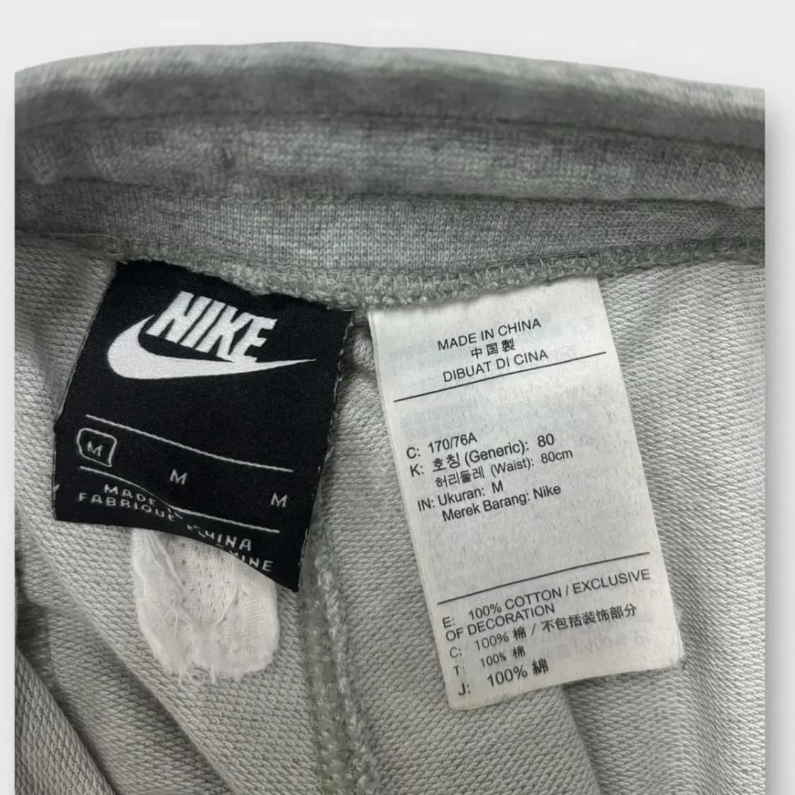 나이키 빅스우시 그레이 반바지 M 상품이미지4