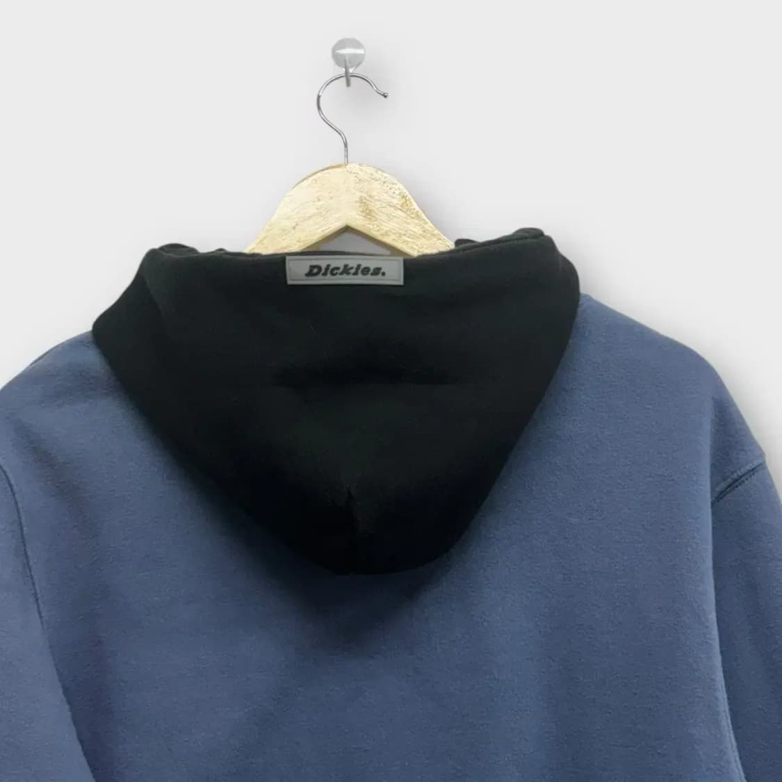 디키즈 Dickies 배색 빈티지 후드 기모티 M 상품이미지4