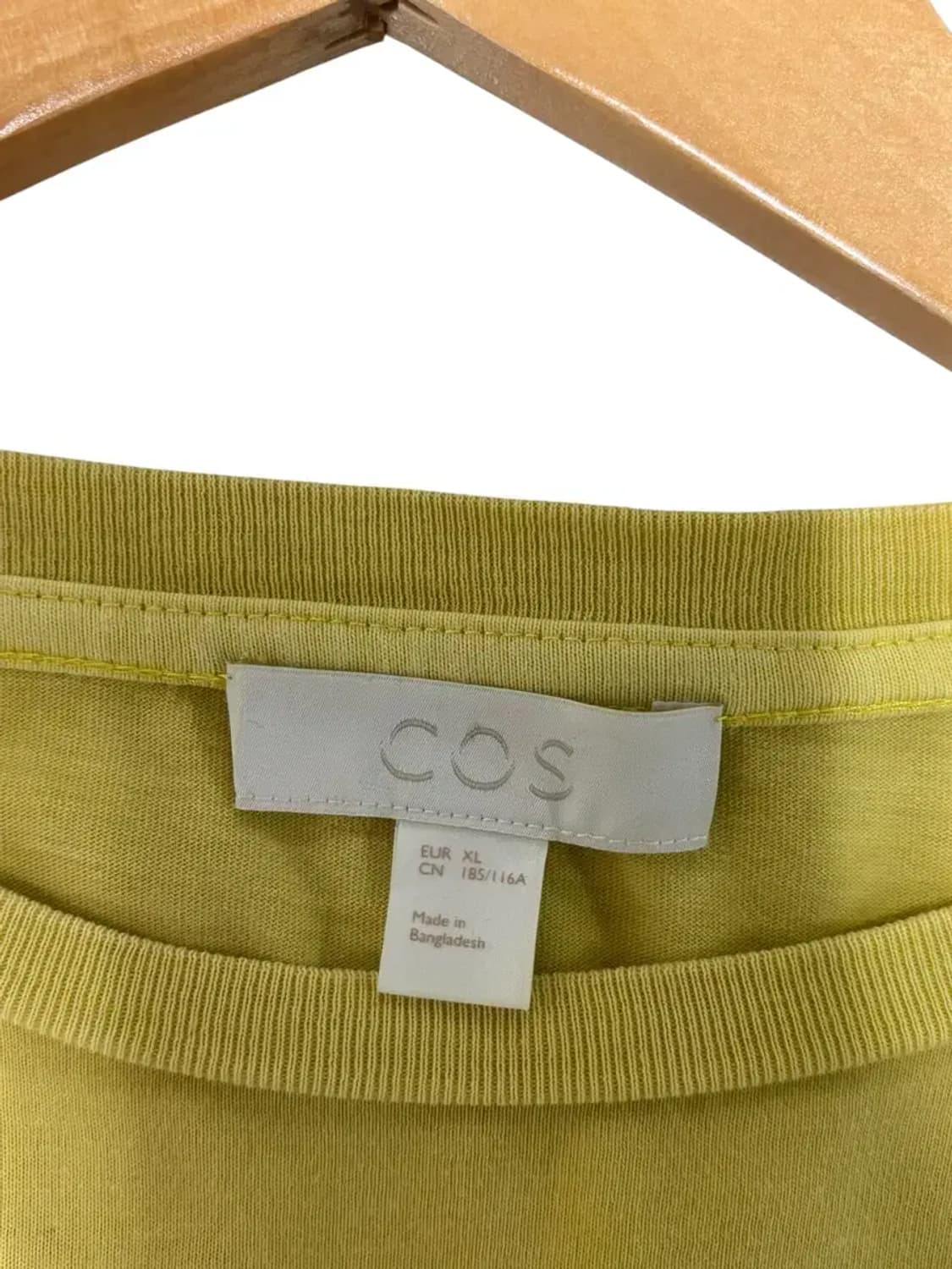 코스COS 베이직 라운드 티셔츠 XL 상품이미지4