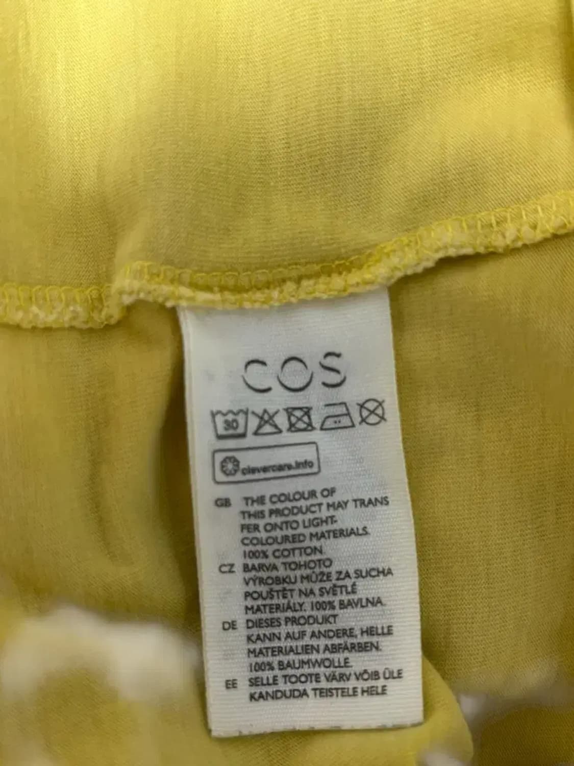 코스COS 베이직 라운드 티셔츠 XL 상품이미지5