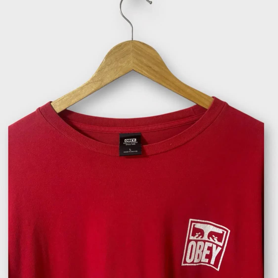 오베이 OBEY 아이즈 아이콘 반팔티셔츠 L 상품이미지4