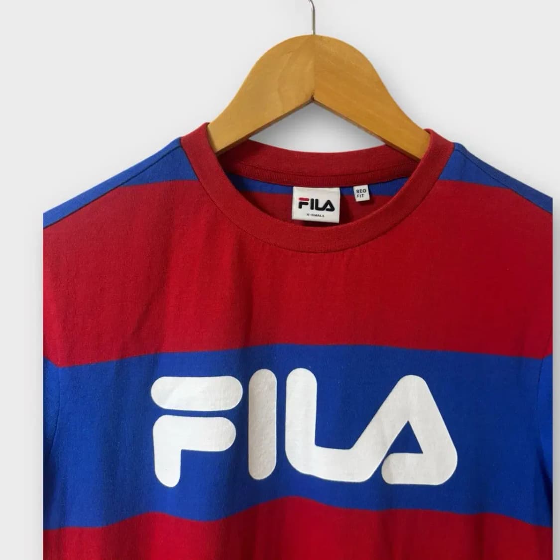 [품절제품]휠라 스트라이프 반팔 라운드티 S 상품이미지4