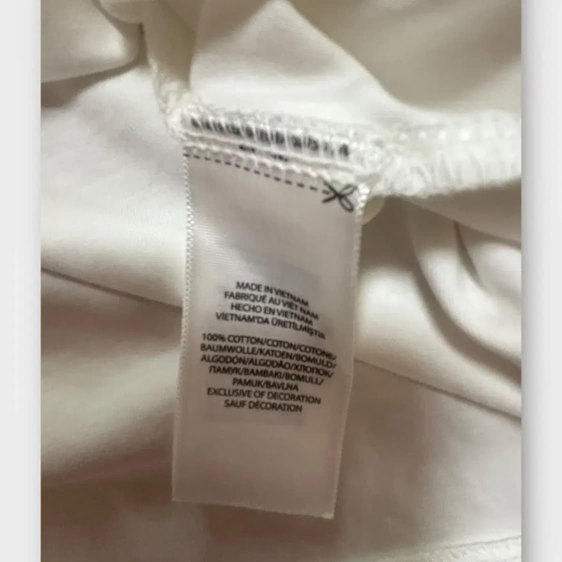 폴로 랄프로렌 화이트 카라 티셔츠 L 상품이미지5