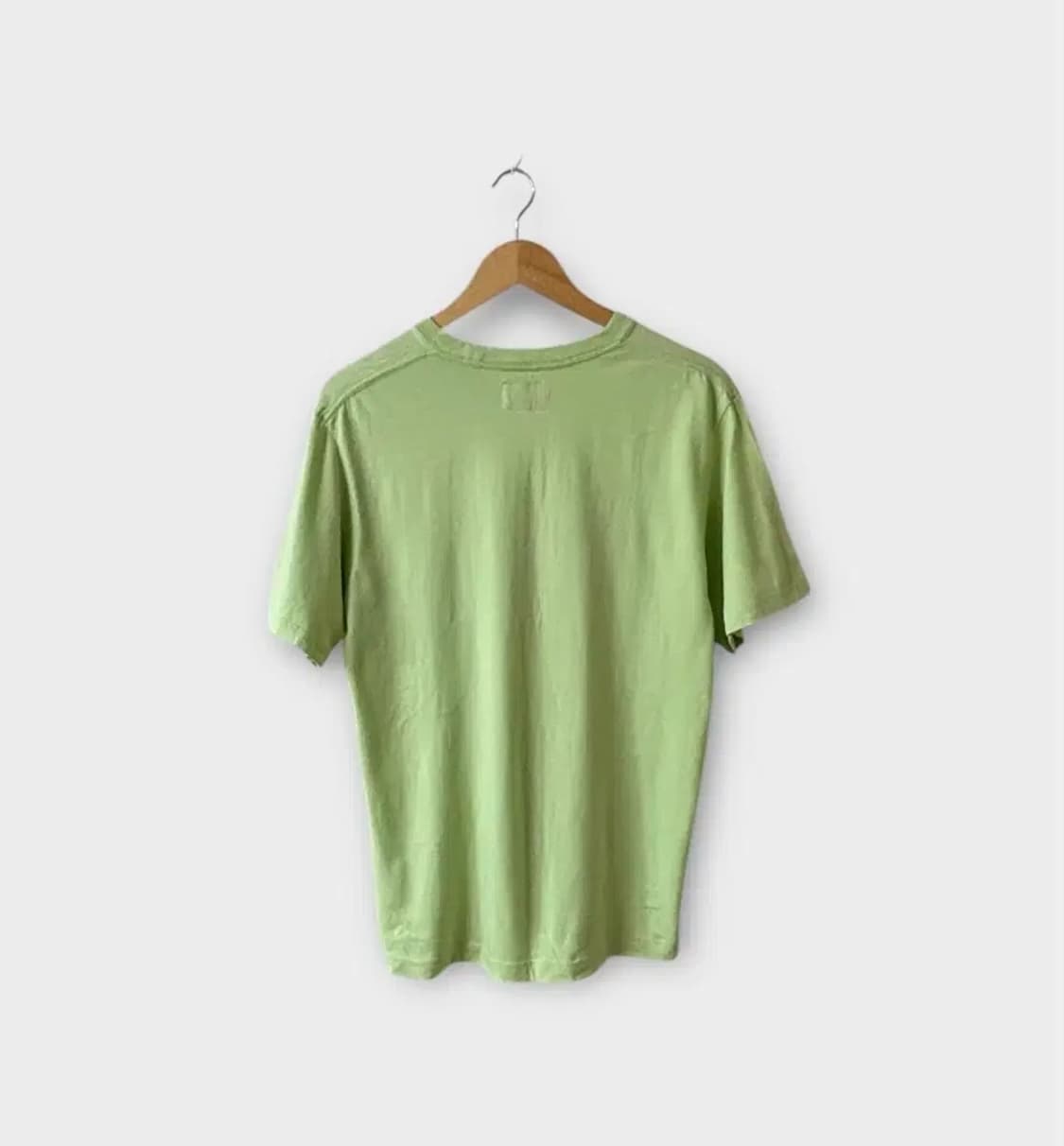 키르시 서클로고 티셔츠 (라이트 그린)-1사이즈 상품이미지4