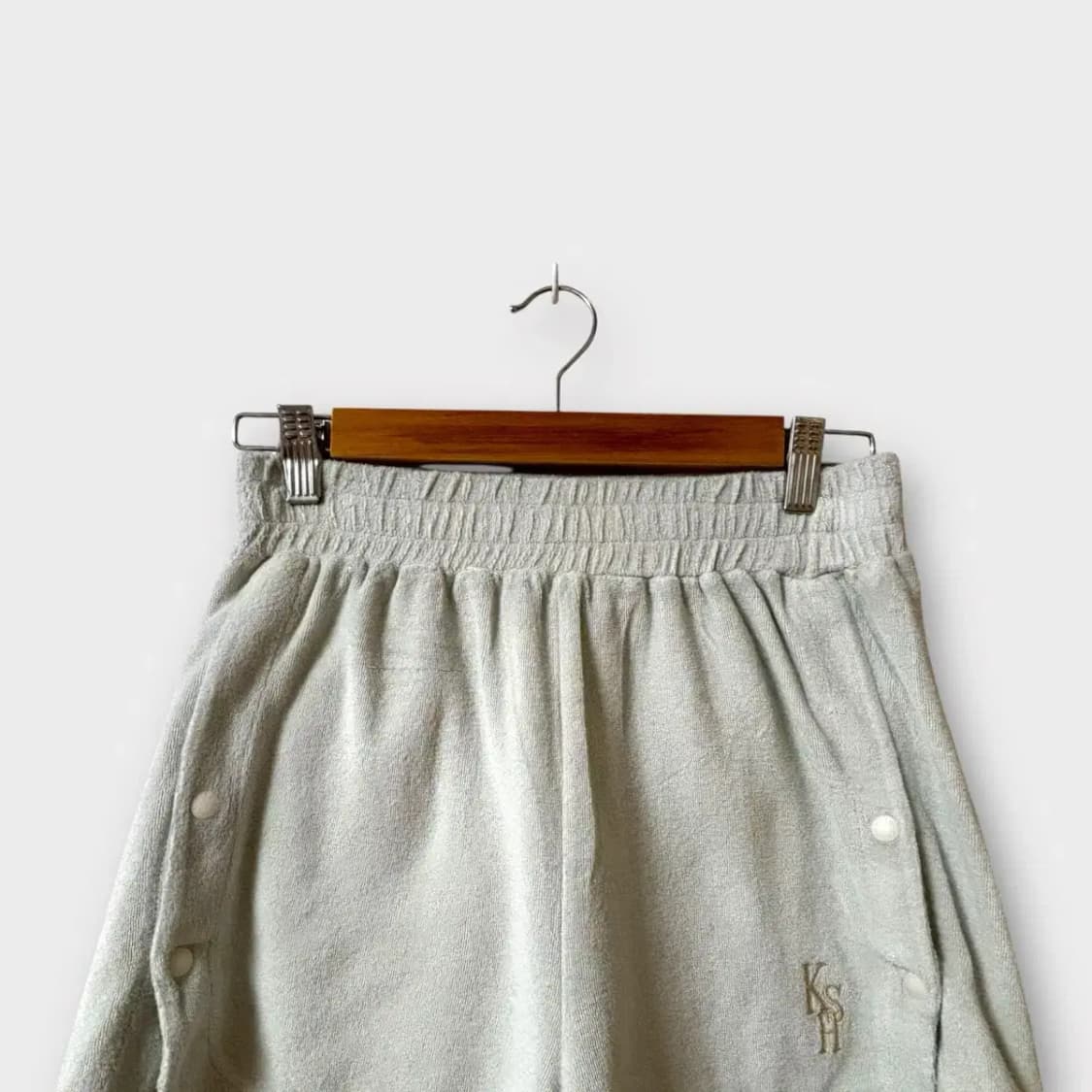 키르시 KIRSH 밴딩 테리 숏팬츠-1사이즈 (연민트) 상품이미지2