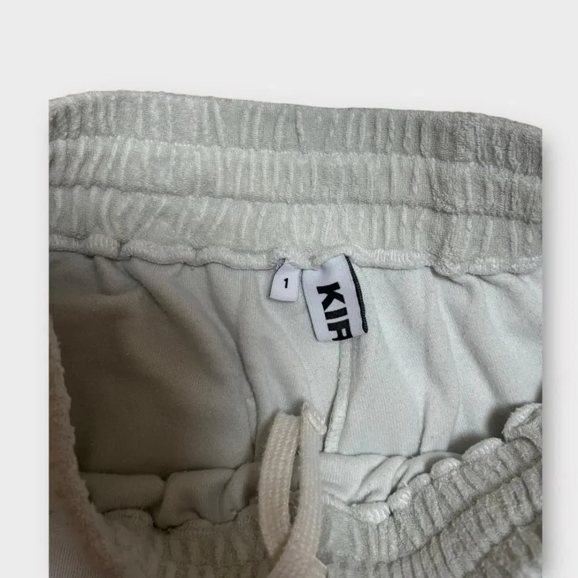 키르시 KIRSH 밴딩 테리 숏팬츠-1사이즈 (연민트) 상품이미지5