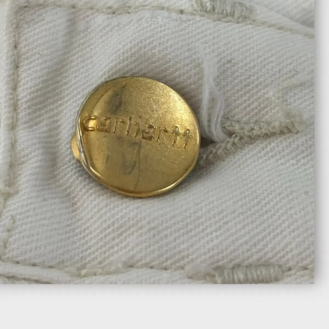 칼하트 카펜터 아이보리 팬츠 [23인치] 상품이미지4