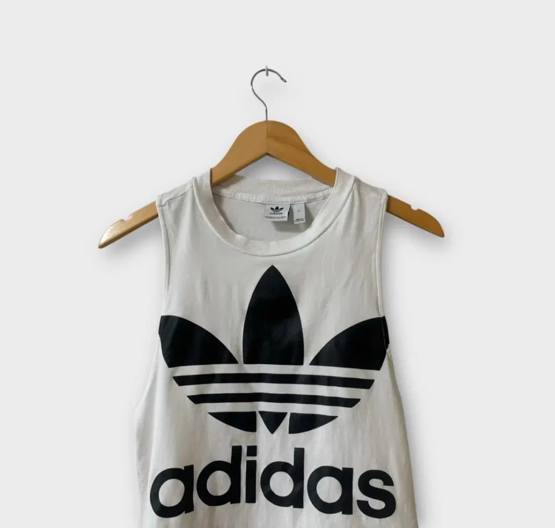 아디다스 트레포일 탱크 민소매 S 상품이미지2