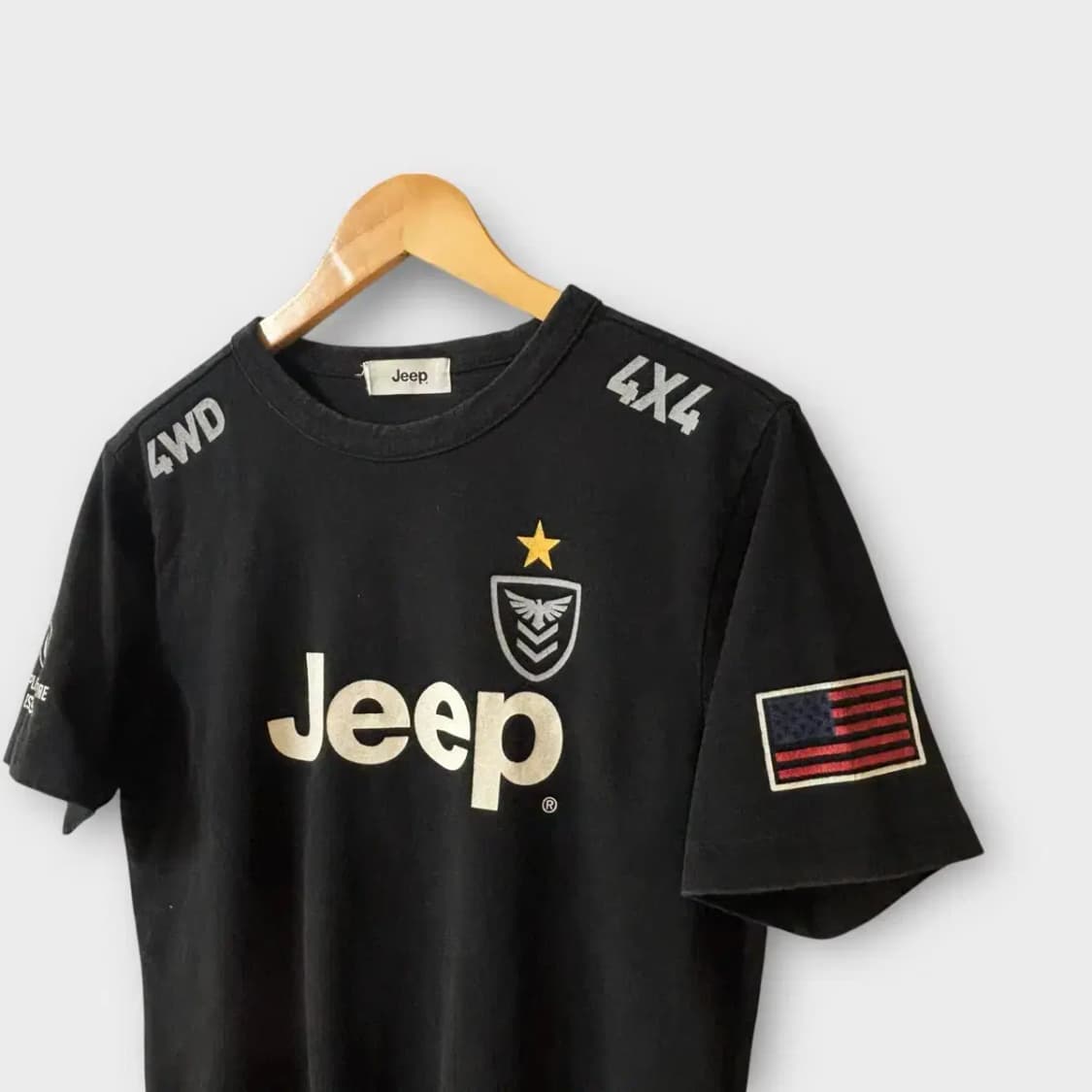JEEP 지프 프린팅 빈티지 반팔티 M 상품이미지3