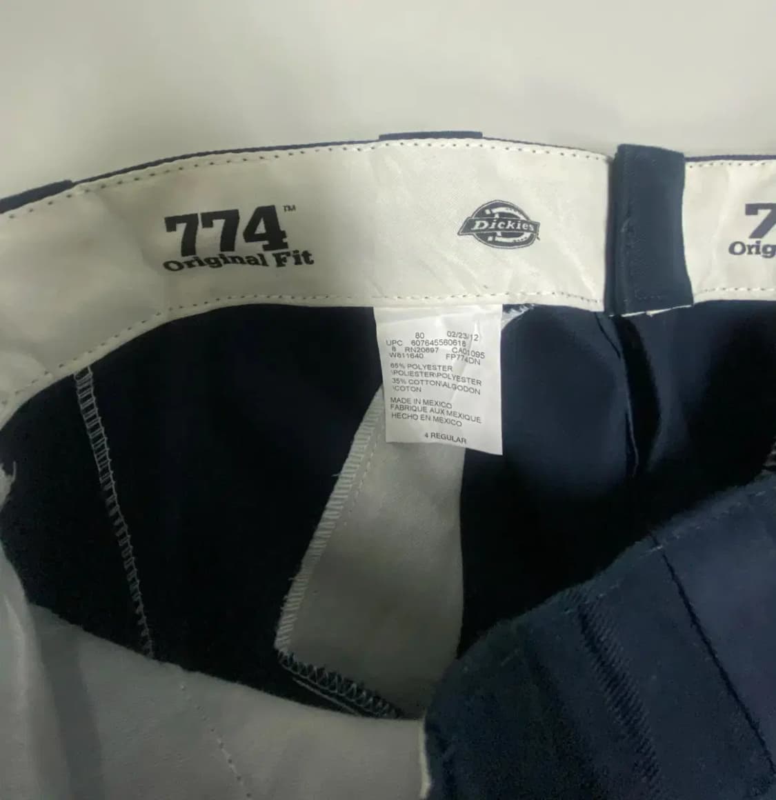 디키즈 774 면바지 워크팬츠 진네이비 상품이미지5