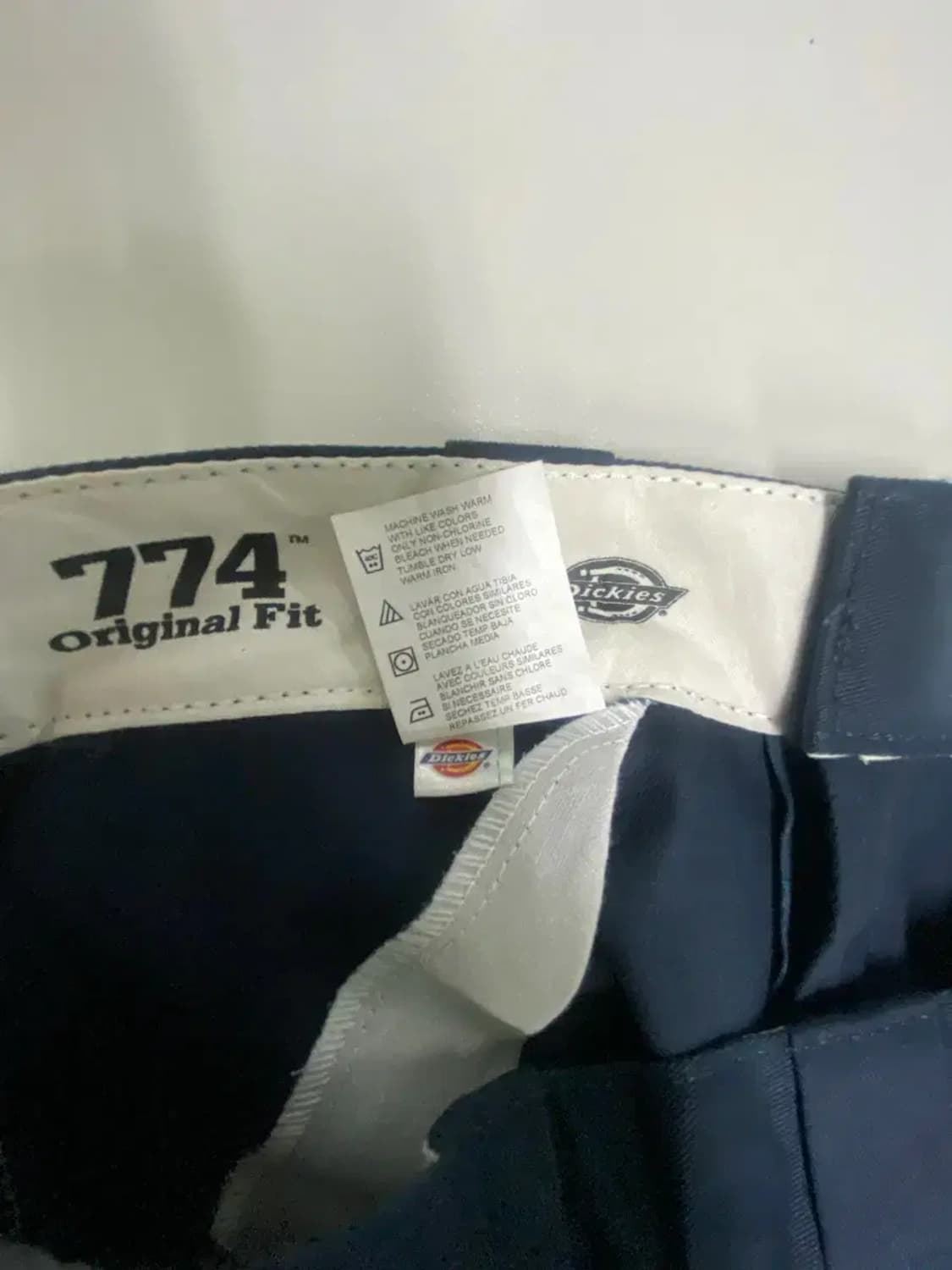 디키즈 774 면바지 워크팬츠 진네이비 상품이미지6