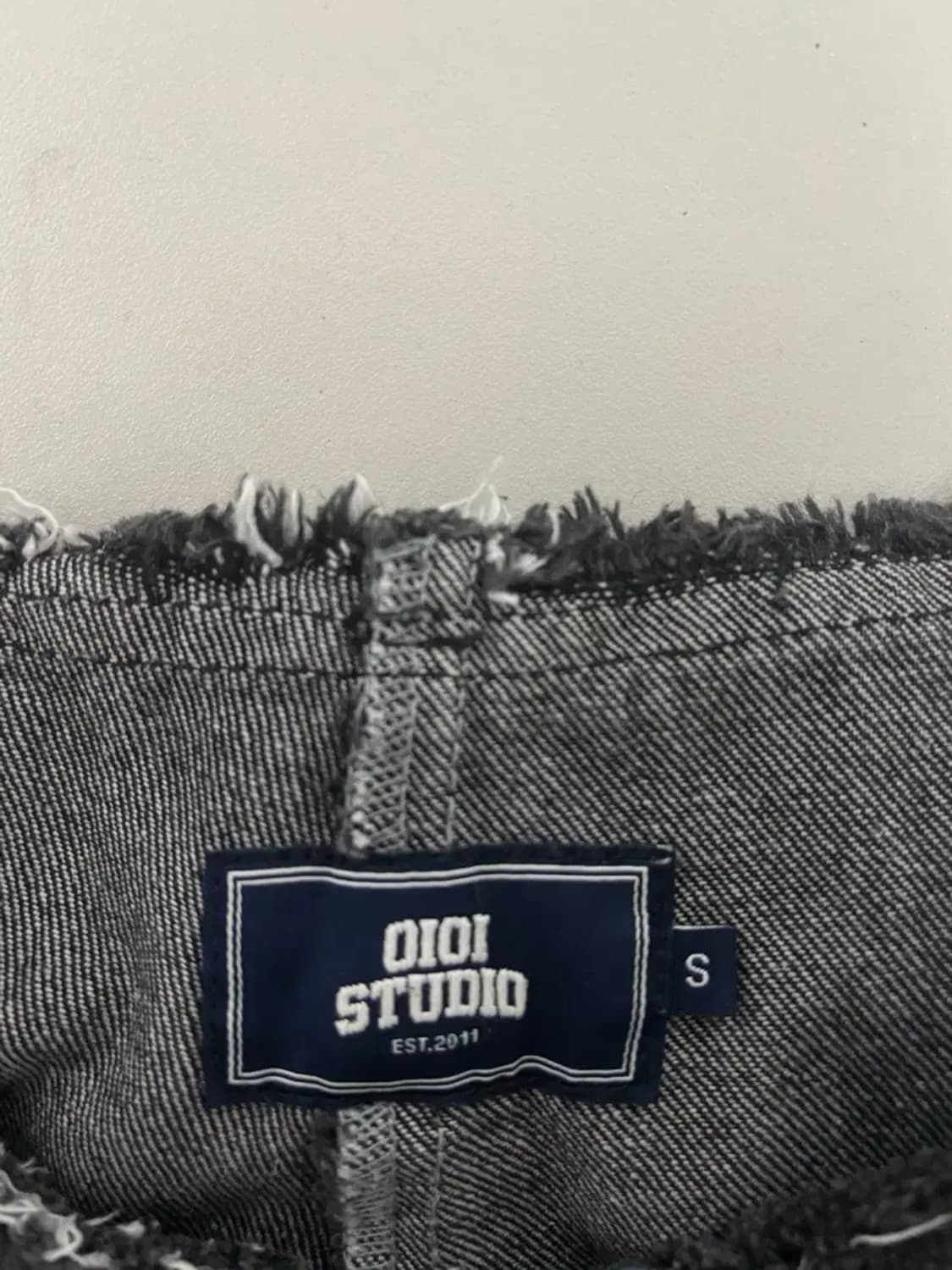 오아이오아이 뉴진스 착용 레이어드 스커트 데님 팬츠-S 상품이미지8