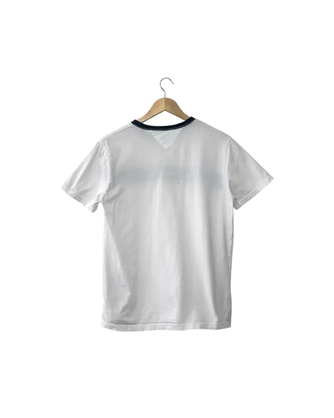 타미힐피거 플래그 로고 라운드 티셔츠 S 상품이미지3