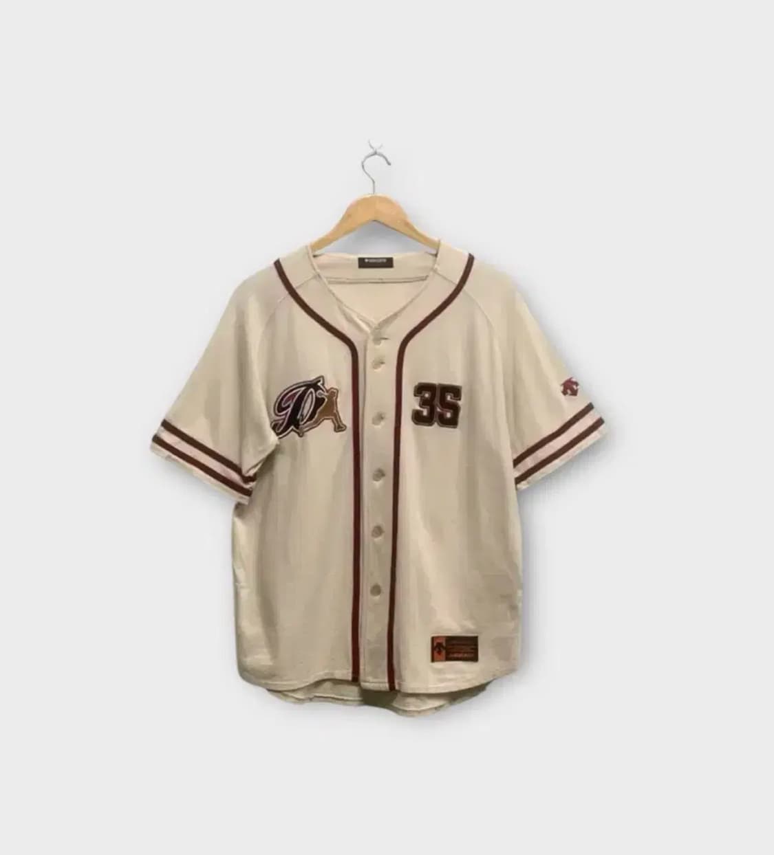 데상트 유니크 야구 유니폼 티셔츠 95 상품이미지1