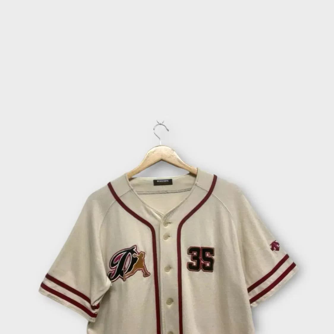 데상트 유니크 야구 유니폼 티셔츠 95 상품이미지2