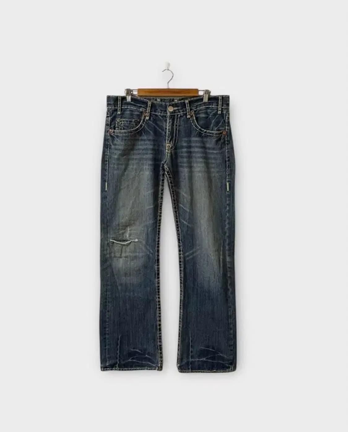 트루릴리젼 워싱 데님 팬츠 -34사이즈 상품이미지1